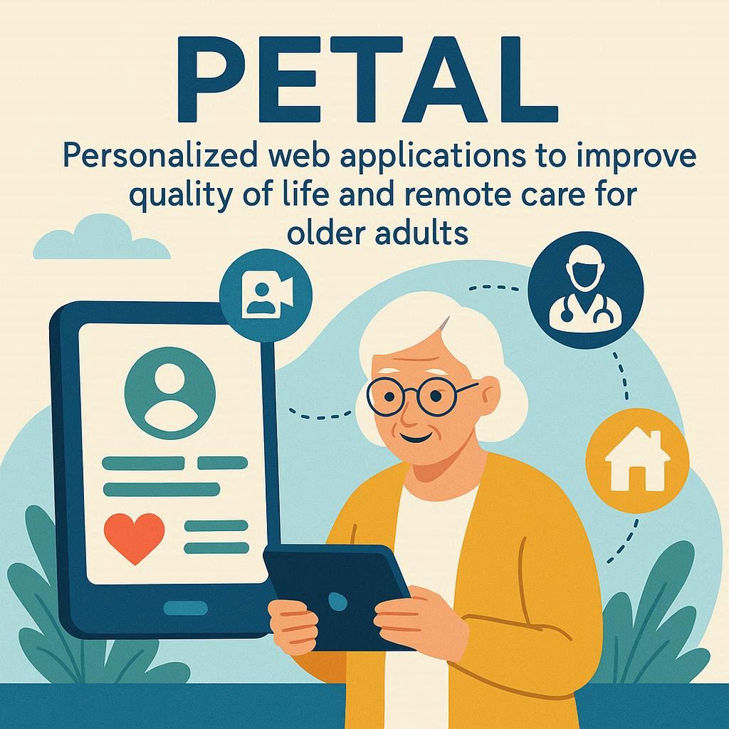 Image showing an elderly couple in a smart home environment